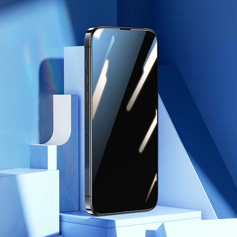 iPhone 13 Pro Max Benks V Pro Privacy Ekran Koruyucu - 3 iPhone 13 Pro Max Benks V Pro Privacy Ekran Koruyucu - 3